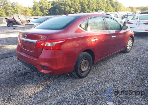 2017 Nissan Sentra Sv из США, поврежденный, VIN 3N1AB7AP6HL667062